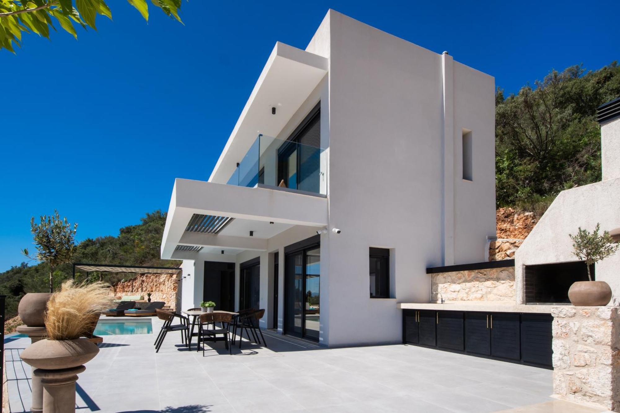 Pantea Luxury Villa 바실리키 외부 사진