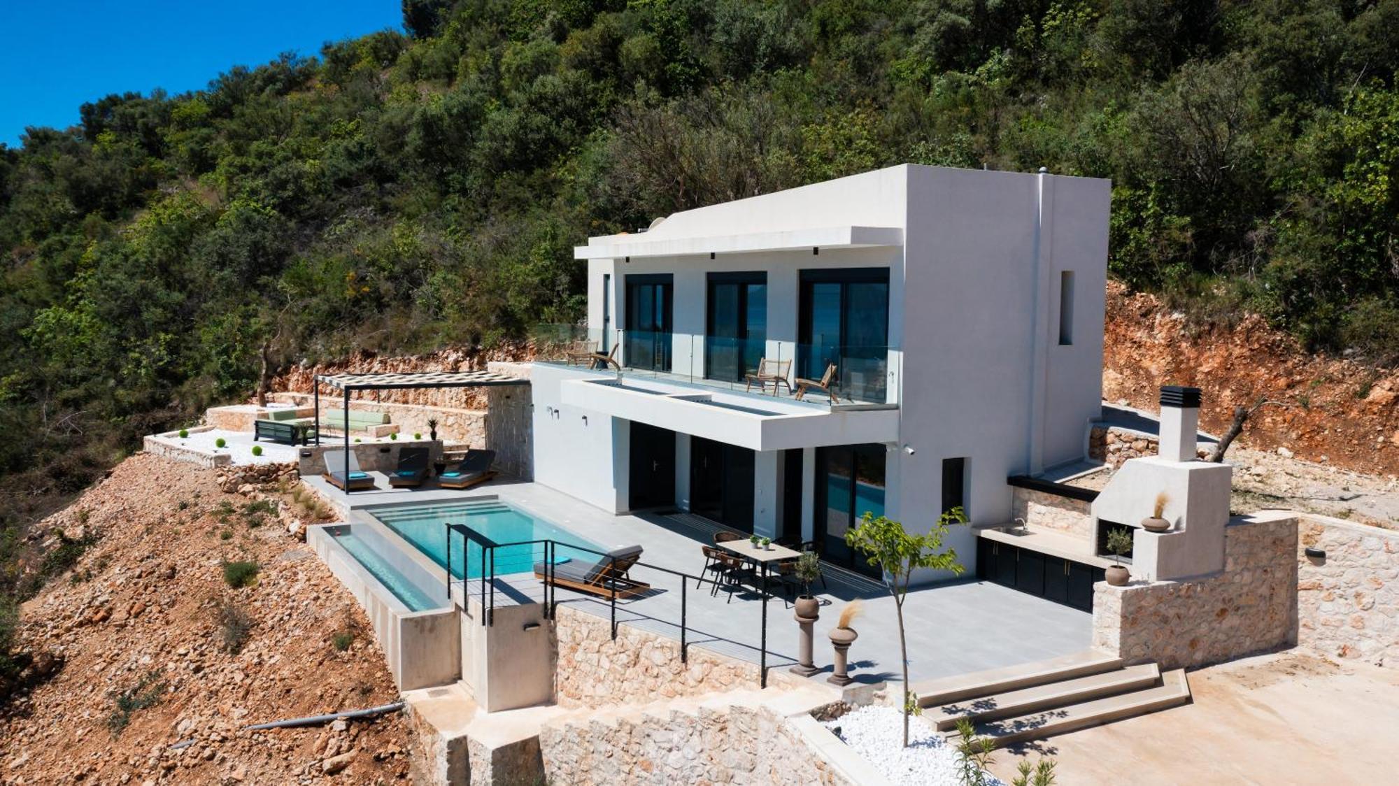 Pantea Luxury Villa 바실리키 외부 사진
