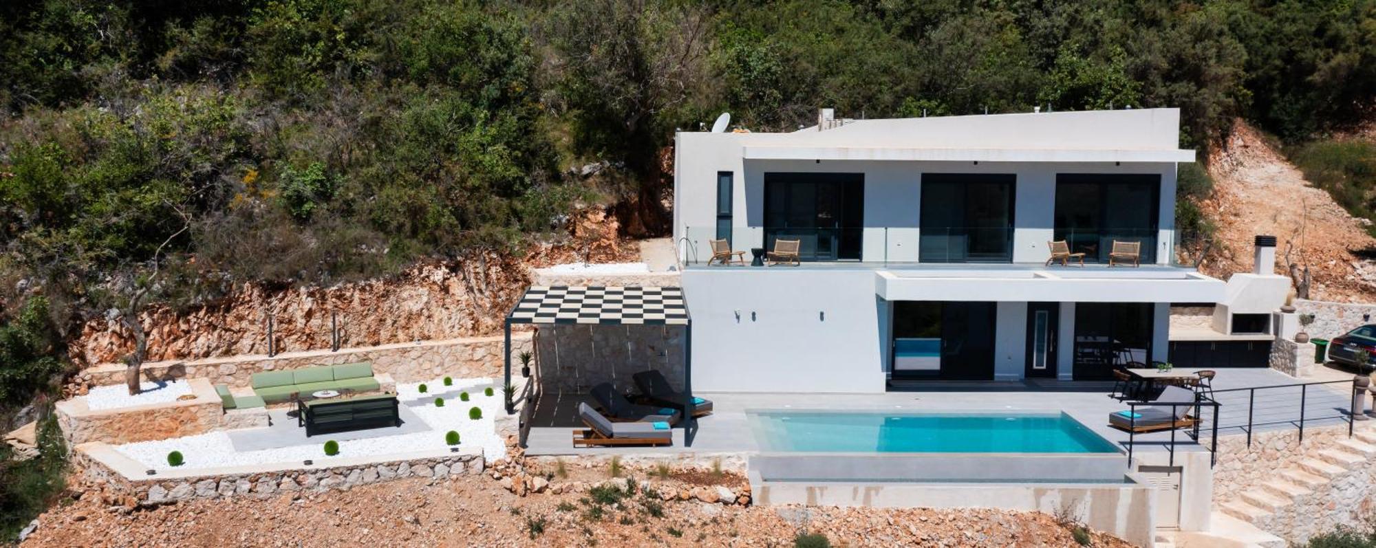 Pantea Luxury Villa 바실리키 외부 사진