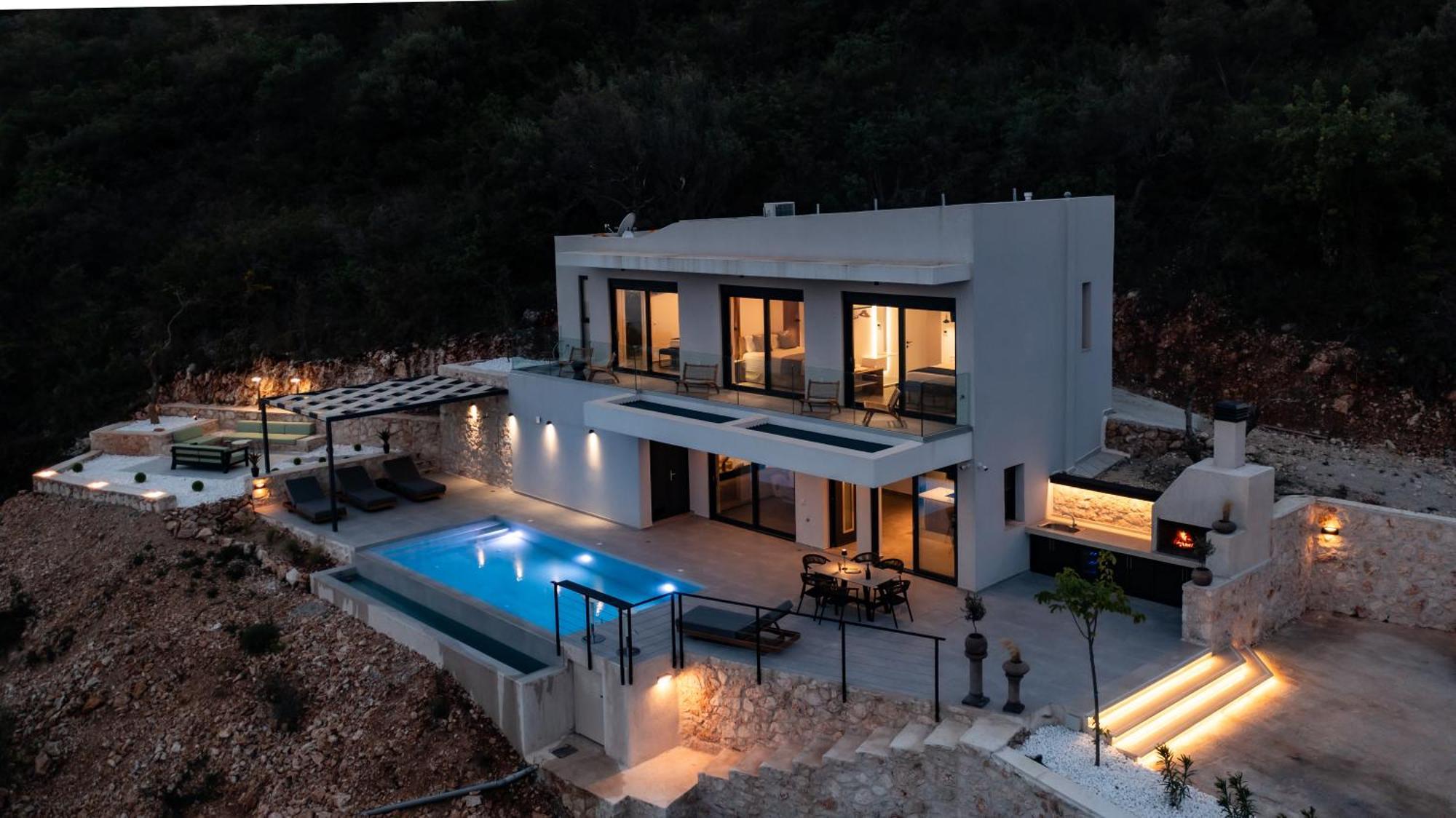Pantea Luxury Villa 바실리키 외부 사진