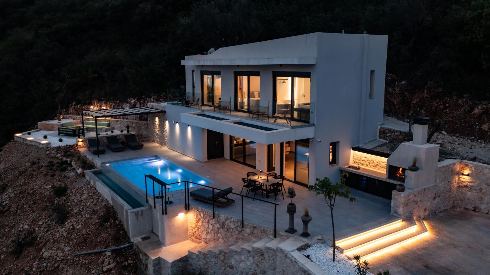 Pantea Luxury Villa 바실리키 외부 사진